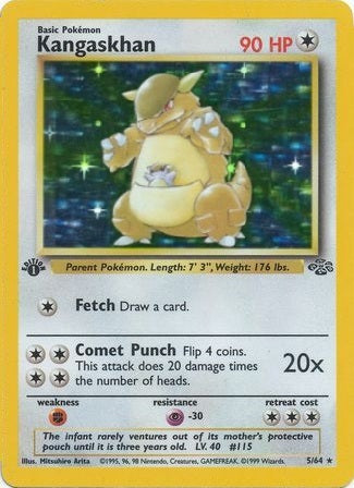 Kangaskhan - 5/64 - Holo - 1st Edition available at 401 Games Canada