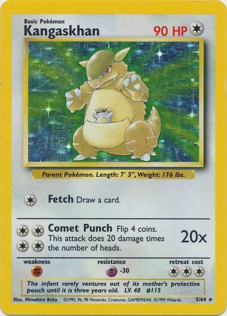 Kangaskhan - 5/64 - Holo (No Set Symbol Misprint) available at 401 Games Canada