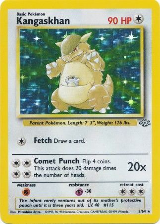 Kangaskhan - 5/64 - Holo - Unlimited available at 401 Games Canada
