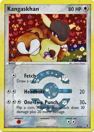 Kangaskhan - 6/112 - Holo Rare - Reverse Holo available at 401 Games Canada