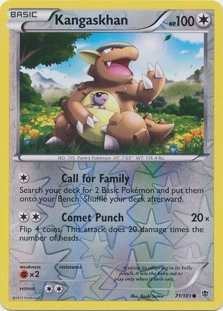 Kangaskhan - 71/101 - Common - Reverse Holo available at 401 Games Canada