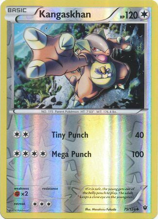 Kangaskhan - 75/124 - Uncommon - Reverse Holo available at 401 Games Canada