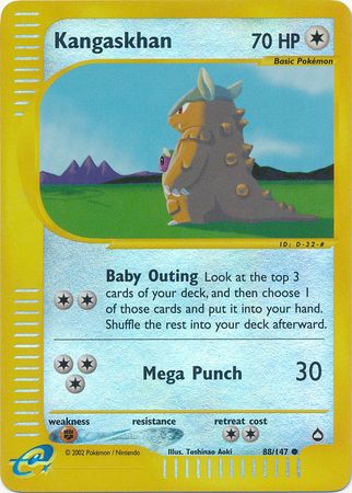 Kangaskhan - 88/147 - Common - Reverse Holo available at 401 Games Canada