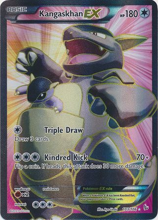 Kangaskhan EX - 103/106 - Full Art Ultra Rare available at 401 Games Canada
