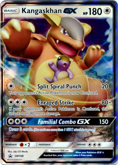 Kangaskhan GX - SM188 - Promo available at 401 Games Canada