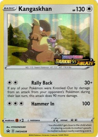 Kangaskhan - SWSH038 - Pre-Release Promo available at 401 Games Canada