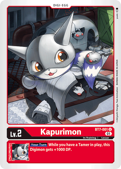 Kapurimon - BT7-001 - Uncommon available at 401 Games Canada