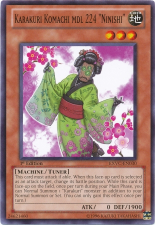 Karakuri Komachi mdl 224 "Ninishi" - EXVC-EN030 - Common - 1st Edition available at 401 Games Canada