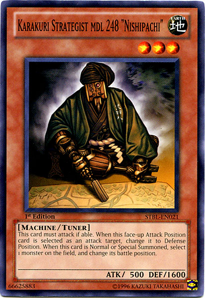 Karakuri Strategist mdl 248 Nishipachi - STBL-EN021 - Common - 1st Edition available at 401 Games Canada