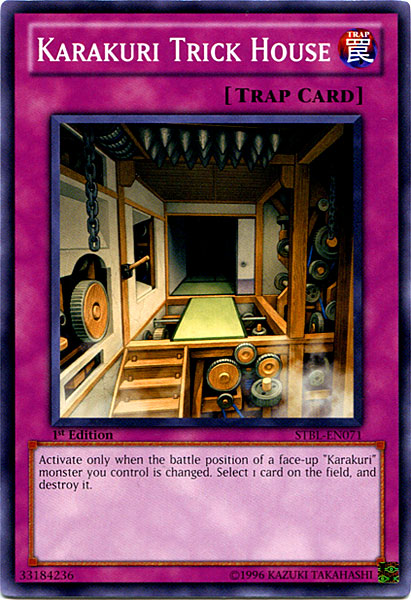Karakuri Trick House - STBL-EN071 - Common - 1st Edition available at 401 Games Canada