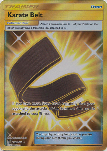 Karate Belt - 252/236 - Secret Rare available at 401 Games Canada