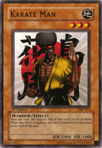 Karate Man - SDJ-013 - Common - 1st Edition available at 401 Games Canada