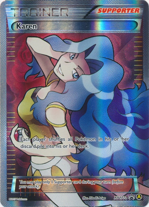 Karen - XY177a - Alternate Art Promo available at 401 Games Canada