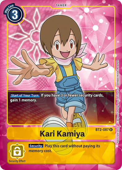 Kari Kamiya (Box Topper) - BT2-087 - Rare available at 401 Games Canada