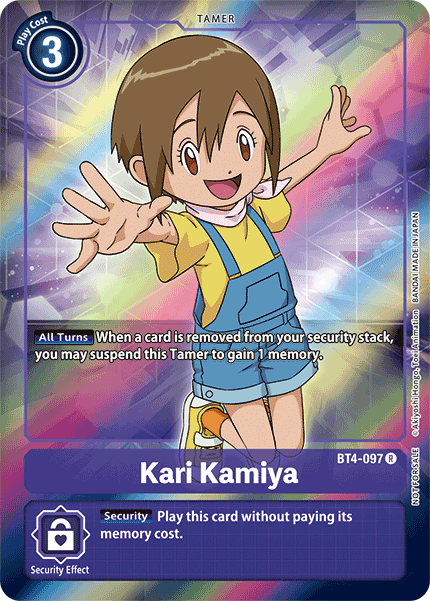 Kari Kamiya (Box Topper) - BT4-097 - Rare available at 401 Games Canada