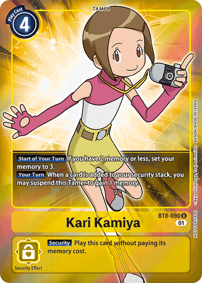 Kari Kamiya (Box Topper) - BT8-090 - Uncommon available at 401 Games Canada