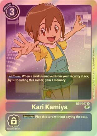 Kari Kamiya (Resurgence Booster Reprint) - BT4-097 - Rare (Foil) available at 401 Games Canada