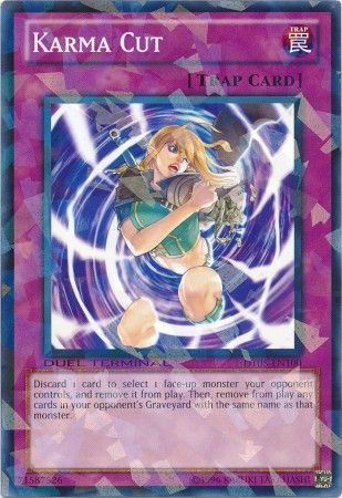 Karma Cut - DT05-EN100 - Normal Parallel Rare available at 401 Games Canada