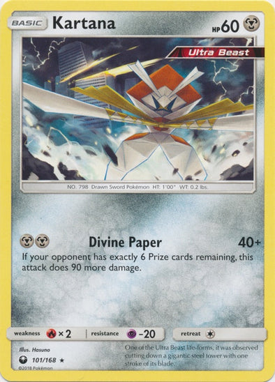 Kartana - 101/168 - Rare available at 401 Games Canada