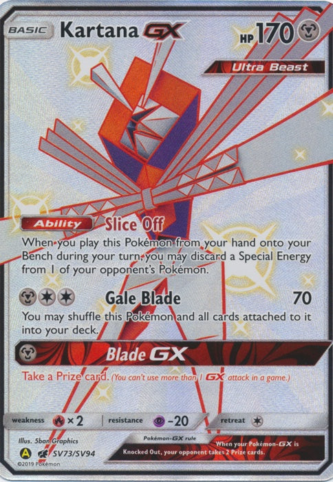 Kartana GX - SV73/SV94 - Shiny Ultra Rare available at 401 Games Canada