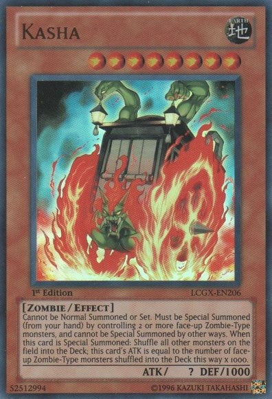 Kasha - LCGX-EN206 - Ultra Rare - 1st Edition available at 401 Games Canada