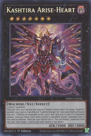 Kashtira Arise-Heart - PHHY-EN046 - Secret Rare - 1st Edition available at 401 Games Canada