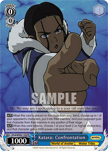 Katara: Confrontation - ATLA/WX04-E110S - Promo (Foil) available at 401 Games Canada