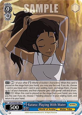 Katara: Playing With Water - ATLA/WX04-E090 - Common available at 401 Games Canada