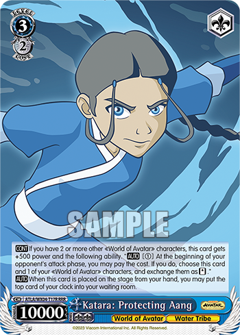 Katara: Protecting Aang - ATLA/WX04-ET17R - Triple Rare available at 401 Games Canada