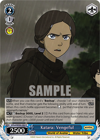 Katara: Vengeful - ATLA/WX04-E084 - Rare available at 401 Games Canada