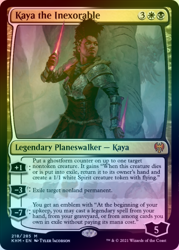Kaya the Inexorable - Promo Pack (PKHM) (Foil)