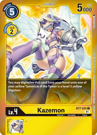 Kazemon (Event Pack 3) - BT7-035 - Common available at 401 Games Canada