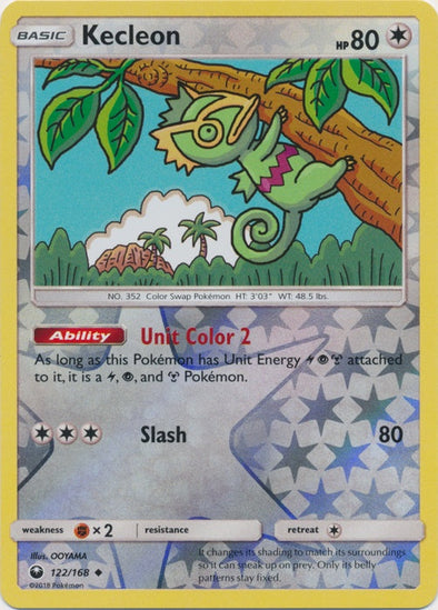 Kecleon - 122/168 - Uncommon - Reverse Holo available at 401 Games Canada