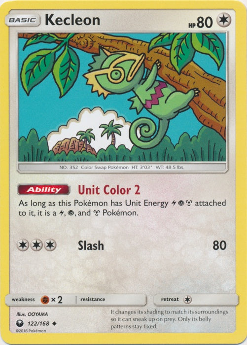 Kecleon - 122/168 - Uncommon available at 401 Games Canada