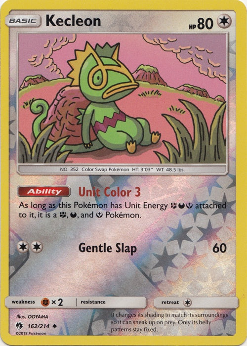 Kecleon - 162/214 - Uncommon - Reverse Holo available at 401 Games Canada