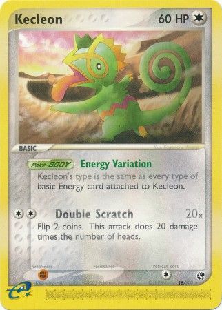 Kecleon - 18/100 - Rare available at 401 Games Canada