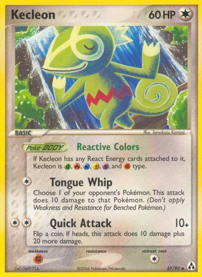 Kecleon - 37/92 - Uncommon available at 401 Games Canada