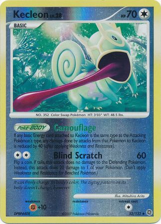 Kecleon - 52/132 - Uncommon - Reverse Holo available at 401 Games Canada