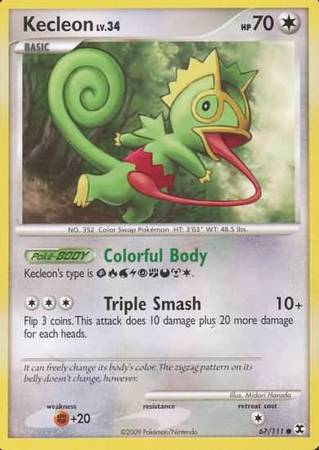 Kecleon - 67/111 - Common available at 401 Games Canada