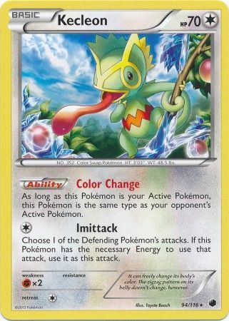 Kecleon - 94/116 - Rare available at 401 Games Canada