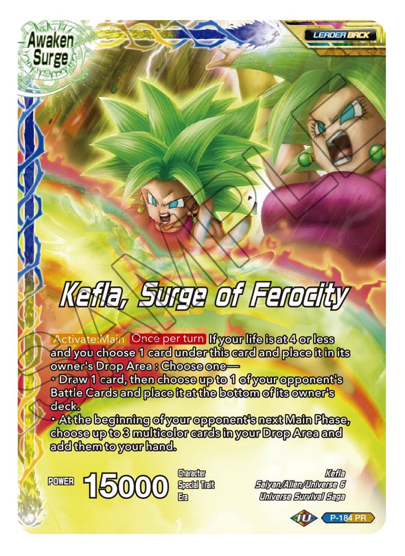 Kefla // Kefla, Surge of Ferocity - P-184 - Uncommon (Reprint) available at 401 Games Canada