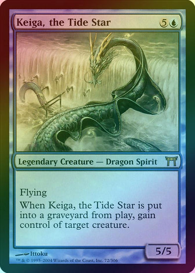 Keiga, the Tide Star (Foil) (CHK) available at 401 Games Canada