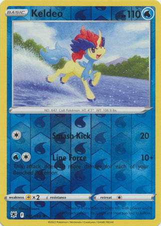 Keldeo - 045/189 - Holo Rare - Reverse Holo available at 401 Games Canada