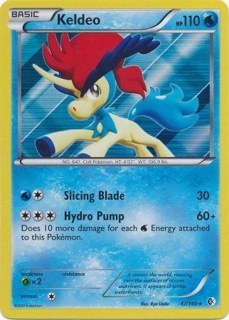 Keldeo - 47/149 - Holo Rare available at 401 Games Canada