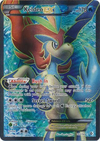 Keldeo EX - 142/149 - Full Art Ultra Rare available at 401 Games Canada