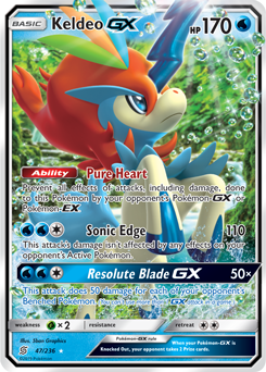 Keldeo GX - 47/236 - Ultra Rare available at 401 Games Canada