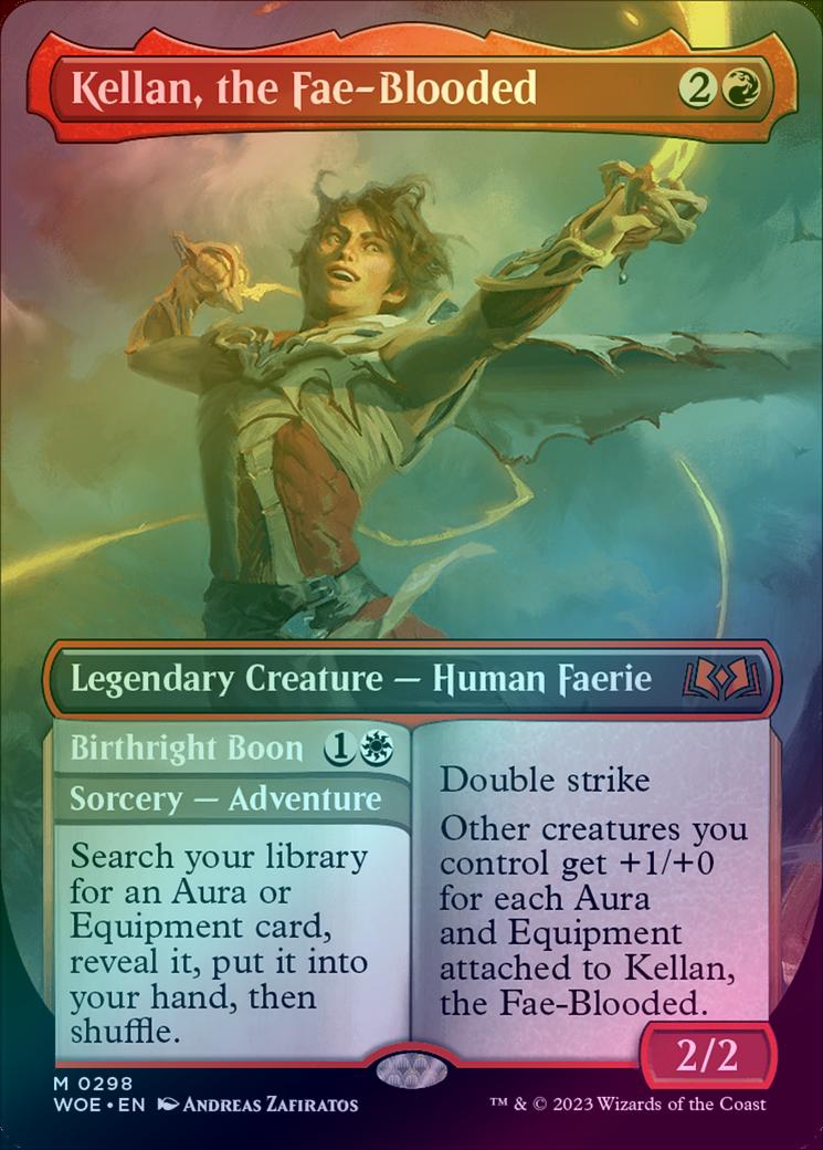 401 Games Canada - Kellan, the Fae-Blooded // Birthright Boon - Borderless (Foil) (WOE) 401 Games Canada - Kellan, the Fae-Blooded // Birthright Boon - Borderless (Foil) (WOE)