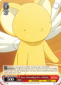 Kero: Pretending He's a Plushie - CCS/WX01-T05- Trial Deck available at 401 Games Canada