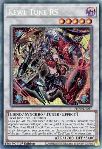 Kewl Tune RS (CR) - PHRE-EN037 - Collector's Rare - 1st Edition