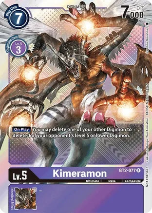 Kimeramon - BT2-077 - Promo (Official Tournament Pack Vol.4) available at 401 Games Canada